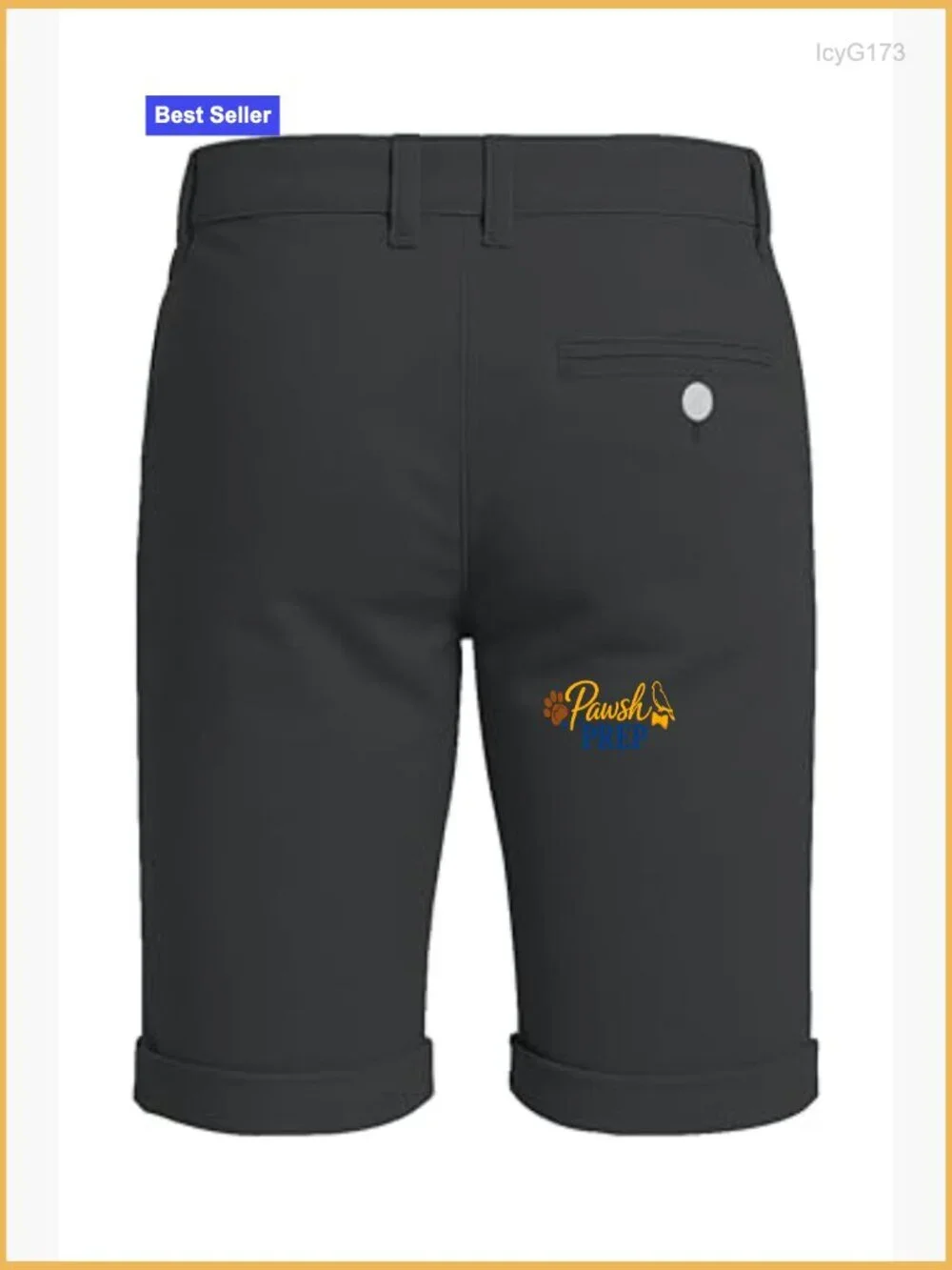 Men's Cotton Chino Cargo Shorts Flat Front Casual Half Pant